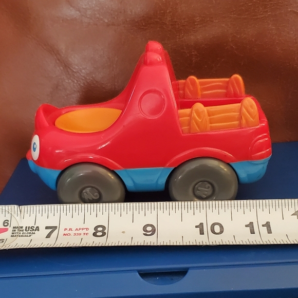 2003 Hasbro Playskool Weebles Red Truck Chicken Frog Pretend Play Toys - Picture 14 of 15